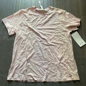 NWT Lululemon All Yours Short Sleeve Shirt FUSP Flush Pink Size 6